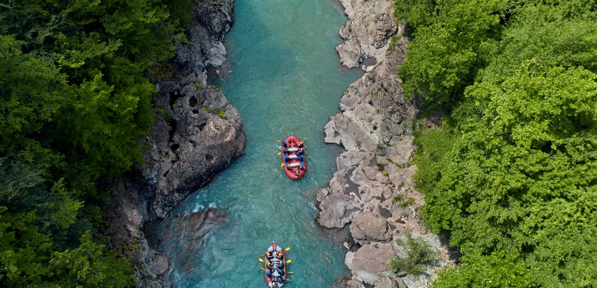 Adventure Sports Tour with Rafting, Jungle Safari and Mountain Flight